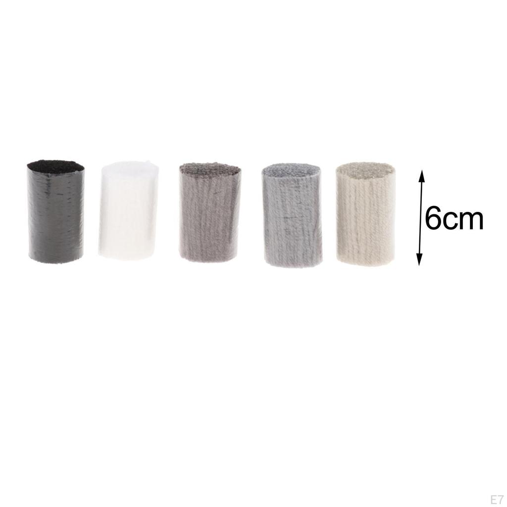 10 шт., акриловый крючок, пряжа для ковров, предварительно вырезанный швейный инструмент, комплекты отдельных цветов для вязания крючком