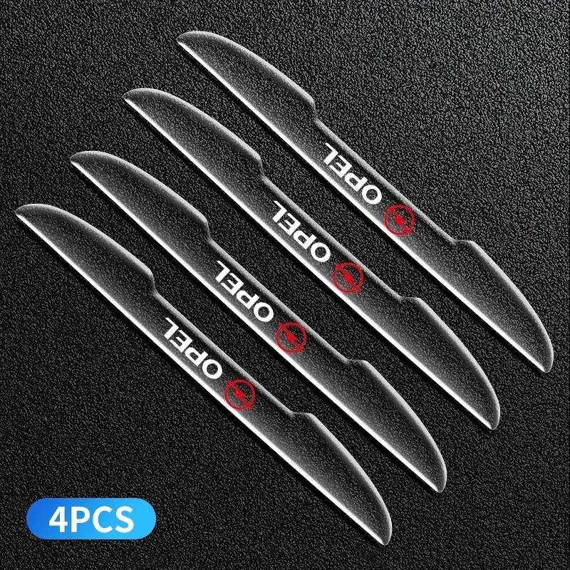 NPT1 4Pcs Car Door Edge Guards Anti-Scratch Protector For Opel astra h astra j g corsa insignia zafira b vectra c corsa d vivaro