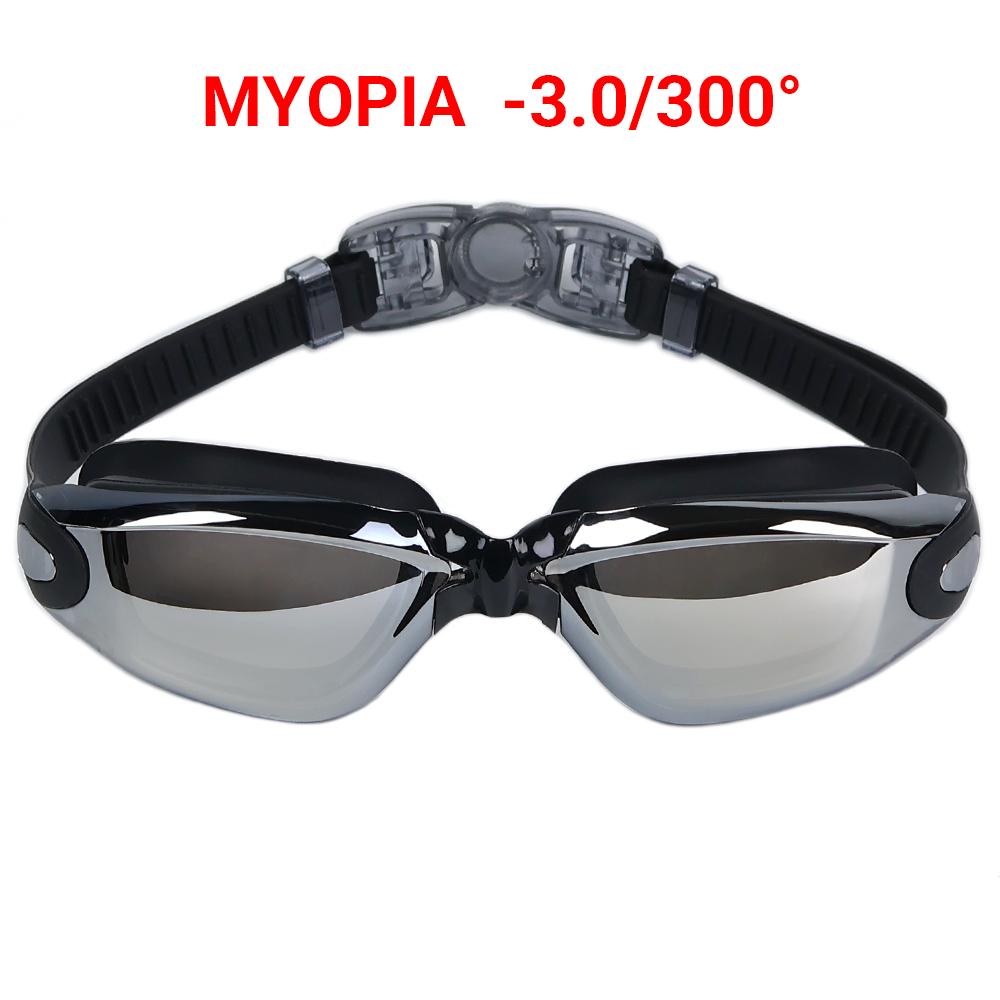 Shortsighted Swimming Goggles Nearsighted Swim Goggles Optical Leakproof Anti-Fog Full Protection Unisex Adult Men Women Youth2