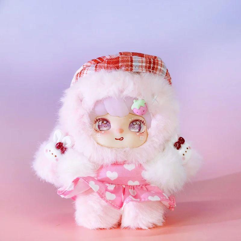New Lokiki Sweety Second Power Series Plush Blind Box Doll Backpack Charm Keychain Cute Ornaments Birthday Gift Girl Mystery Box