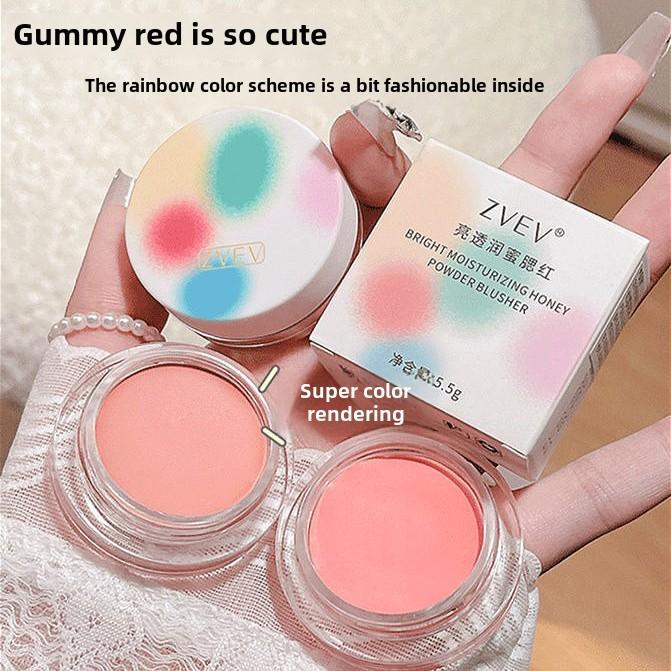 Кремовые румяна натуральные матовые осветляющие контурные румяна водостойкие стойкие фиксирующие ежедневная косметика для студентов модный макияж для женщин