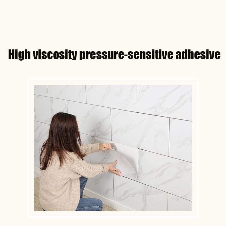 10/20 шт. 3D ПВХ 60*30 см имитация мрамора самоклеящиеся наклейки на стену водонепроницаемые наклейки для ванной комнаты и кухни домашний декор