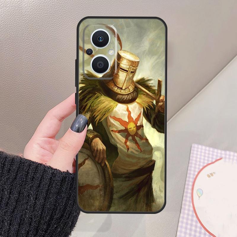 Слава Солнцу Dark Souls Чехол Для OPPO Reno 13 11 12 14 Pro 13F 14F 12F 11F 7 8 Lite Чехол OPPO Find X5 X6 X8 X9 Pro
