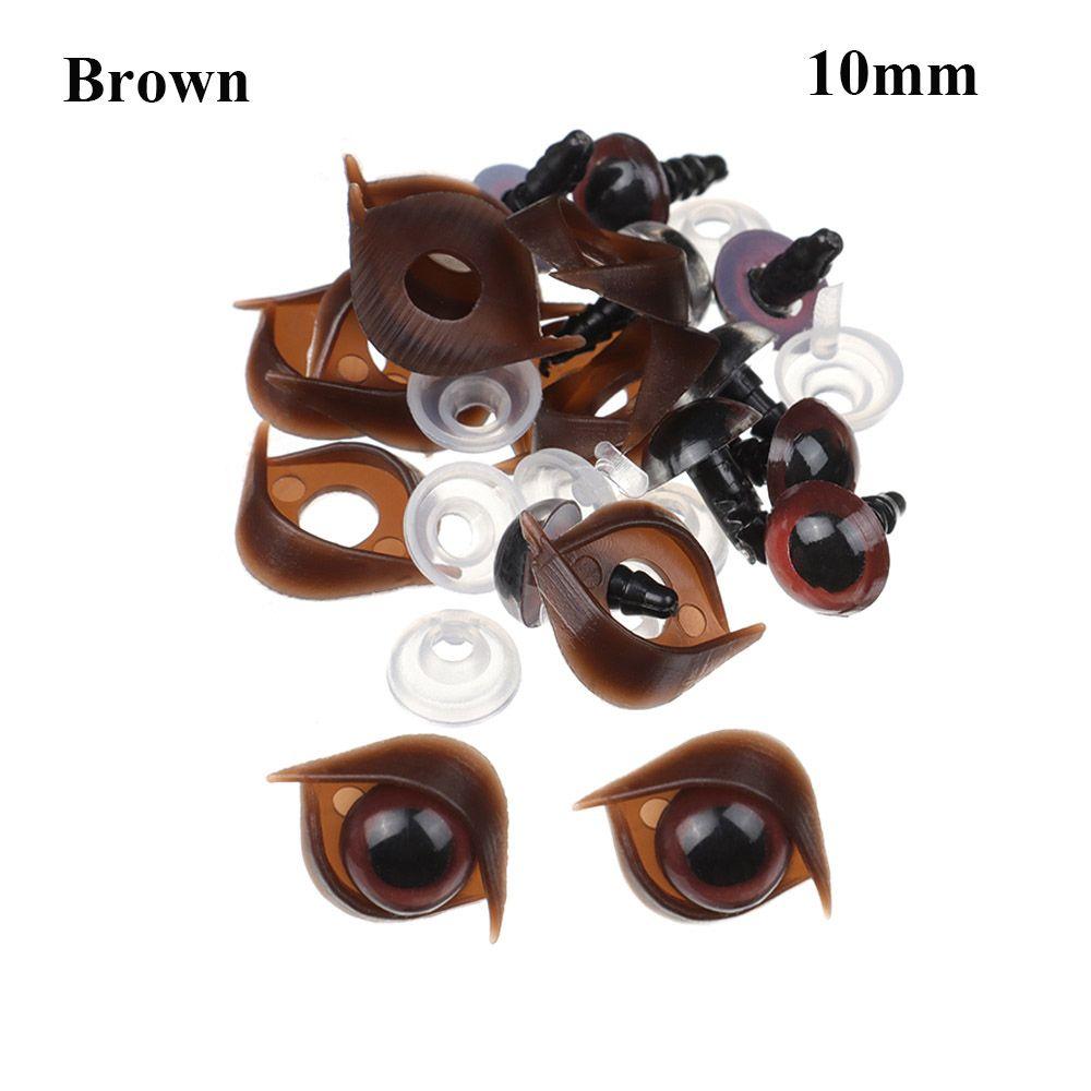 Quality Plastic with Washer Puppet Crystal Eye Bear Animal Accessories Dolls DIY Tools Eyes Crafts
