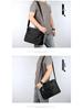 Men's Waterproof Oxford Cloth Crossbody Shoulder Bag - Large Capacity Canvas Messenger Backpack