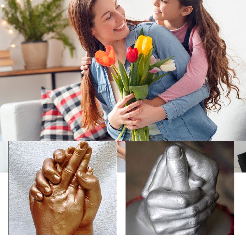 1Set 3D Hand Model Clone Powder DIY Children's Day Day Handmade Day Valentine's DIY Souvenir Mo E8Z5