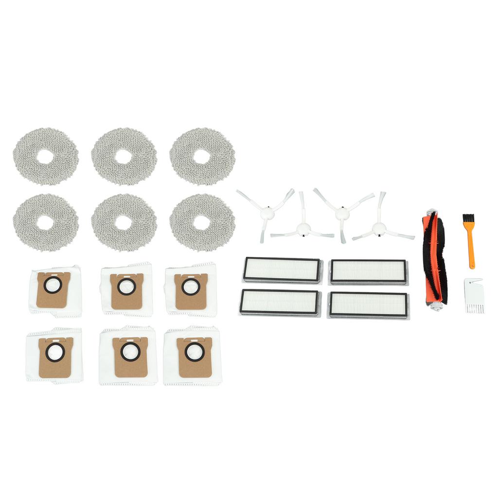 Accessories Kit For Dreame Vacuum Cleaner Parts Include 1 Roller Brush 4 Side Brush 4 Filters 6 Mop