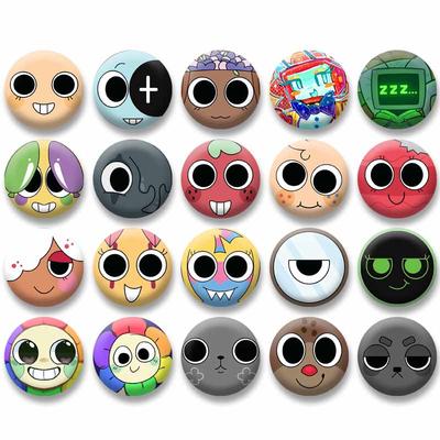 Игровые Персонажи Аксессуары Броши на Одежду Pebble Shelly Bobette Vee Мультяшный Значок Коллекционные Значки на Лацкан Украшения для Фанатов Подарки