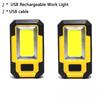 Super Bright LED Work Light Emergency Light Magnetic Auto Repair Light USB Rechargeable Flashlight Work Lamp Maintenance Light