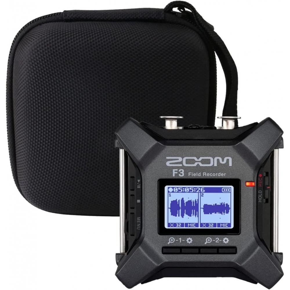 Waiyuc Hard Eva Carry Case Professional Field Recorder Case Zoom F3 F1