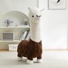 Alpaca Stool Seat: Cute Living Room Decor, Bestie Birthday & Housewarming Gift