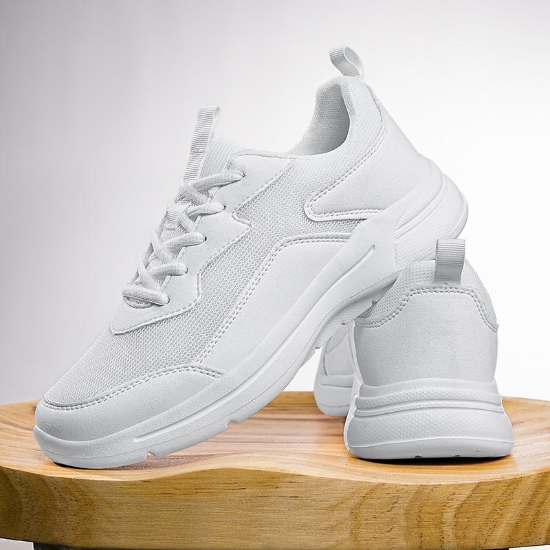 Весна и Осень новая платформа мужская обувь дышащая хлеб мягкая подошва обувь для скейтборда модная повседневная обувь универсальная