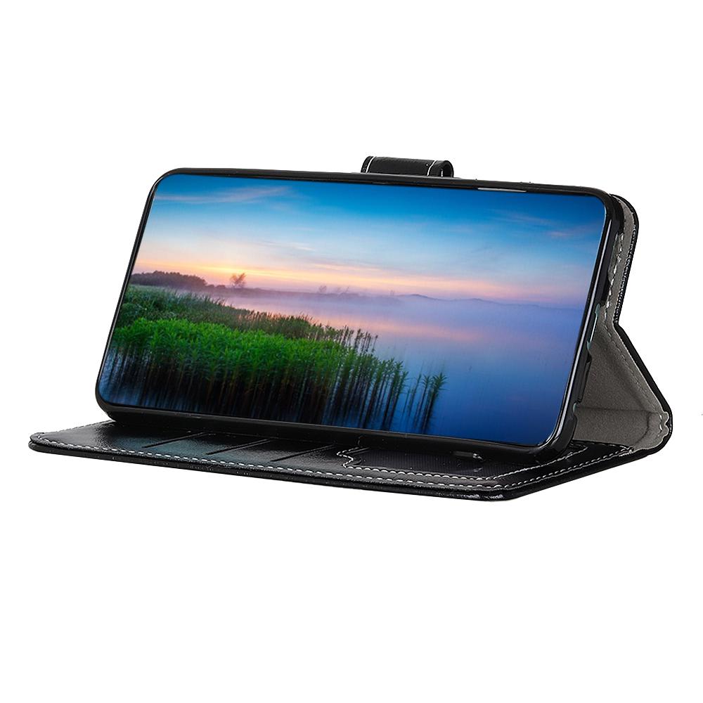 For Sony Xperia 5 VI Case Crazy Horse Texture Leather Phone Wallet Cover