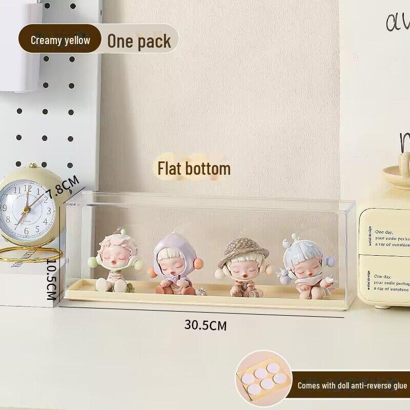 Прозрачный акриловый ящик для хранения LEGO и моделей, пыленепроницаемое матовое покрытие