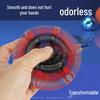 Transformable Robot Fidget Spinner: Black Tech Mechanical Toy for Children's Stress Relief