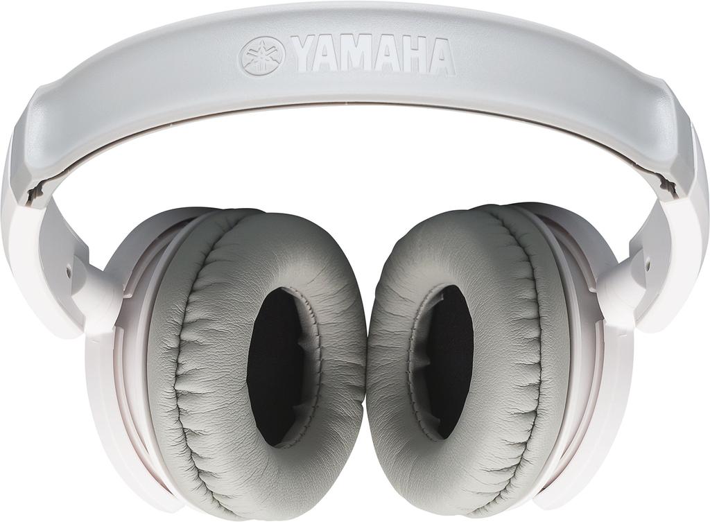 YAMAHA Headphones White Powerful Sound and Rich Tones Comfortable Fit That Reduces Fatigue Even When Used for Long Periods Conversion Stereo Plug
