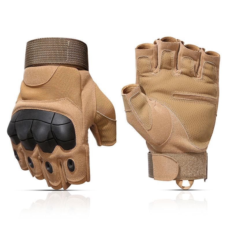 Men's Full & Half Finger Tactical Military Gloves for Outdoor Climbing, Hunting, and Cycling