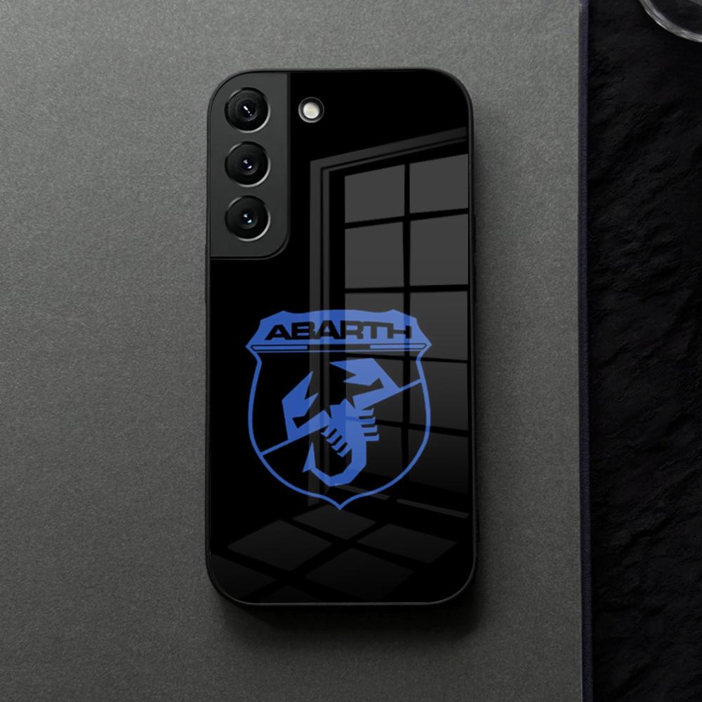 A-ABARTHEs Италия Чехол для телефона автомобиля Стекло Для Samsung Galaxy S21 S25 S22 S20 S24 S23 Ultra Fe Plus A16 A34 A54 A24 Чехол