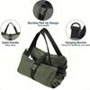1pc Heavy-Duty Multi-Compartment Tool Bag-Adjustable Fabric Organizer, Durable Multi-Pocket Storage for Home/Work Professionals
