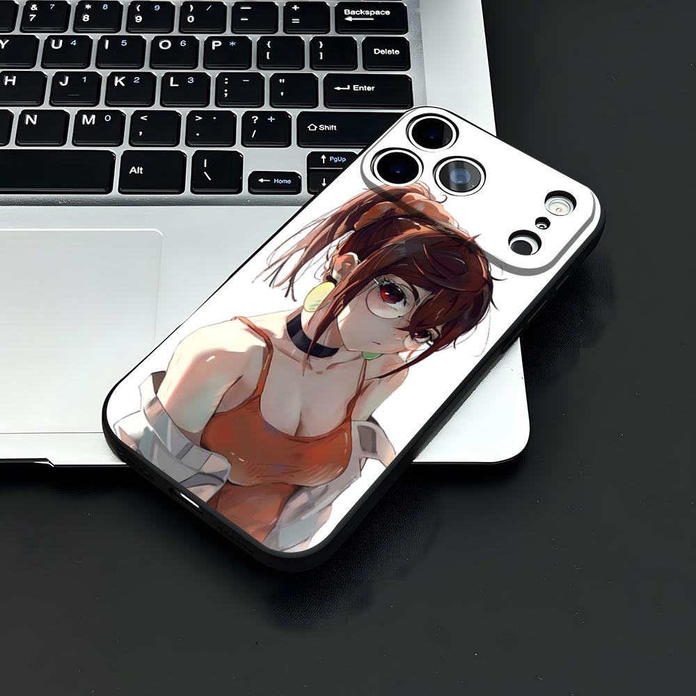 ANIME D-Dandadans Phone Case For IPhone 17 Air 16 E Pro Max 15 14 13 Mini 12 Pro 11 Max Plus Black Soft Shell