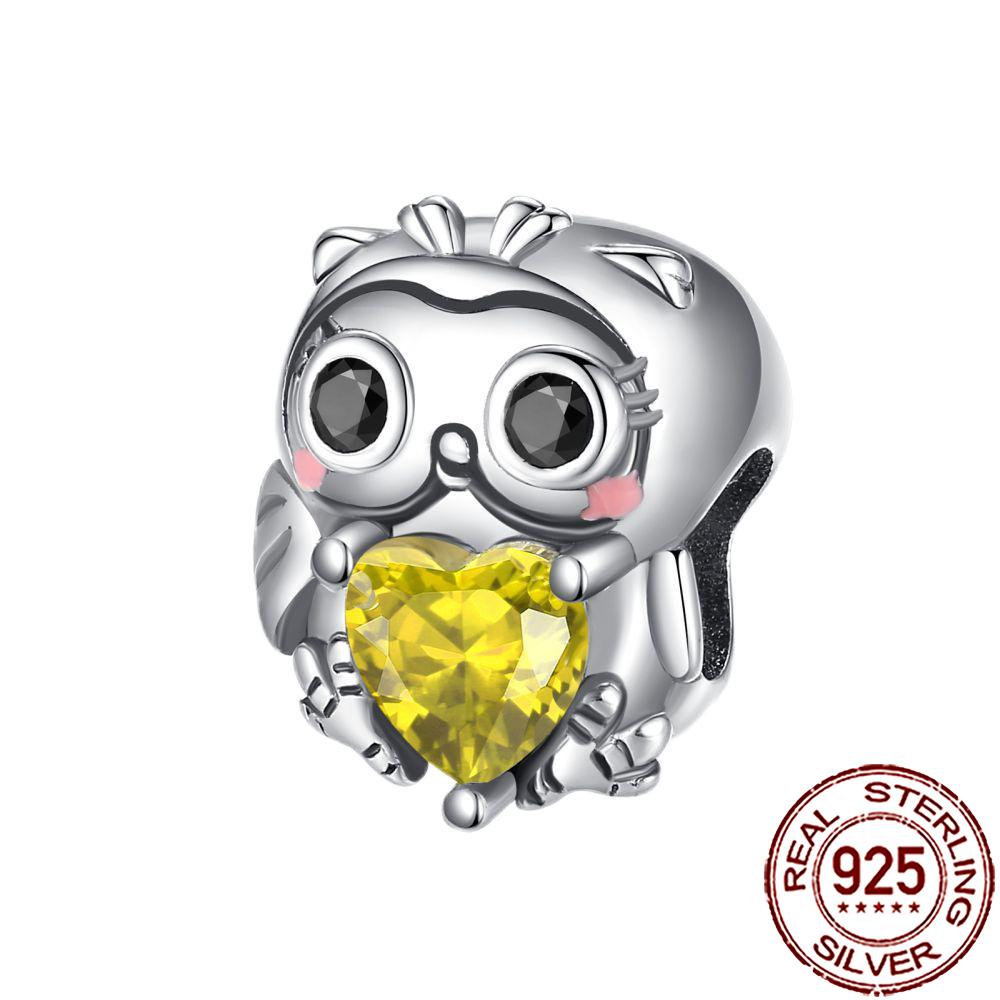 New Charms 925 Silver Cat Dog Flamingo Chameleon Axolotl Animal Beads Fit Bracelet Necklace Women DIY Jewelry