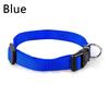 1PC Creative Dog Collar Pet Supplies Nylon Pet Necklace Pet Accessories Solid Color Adjustable