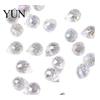 Home Decoration Glass Pieces Faceted Teardrop Beads, Water Drop Loose Spacer Top Drilled Crystal Beaded Curtains Decorations Beads for Sun Catcher,