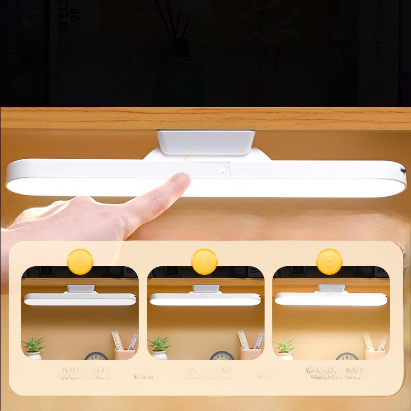 Светодиодная настольная лампа с зарядкой от USB, защитой глаз и магнитным ночником для студентов