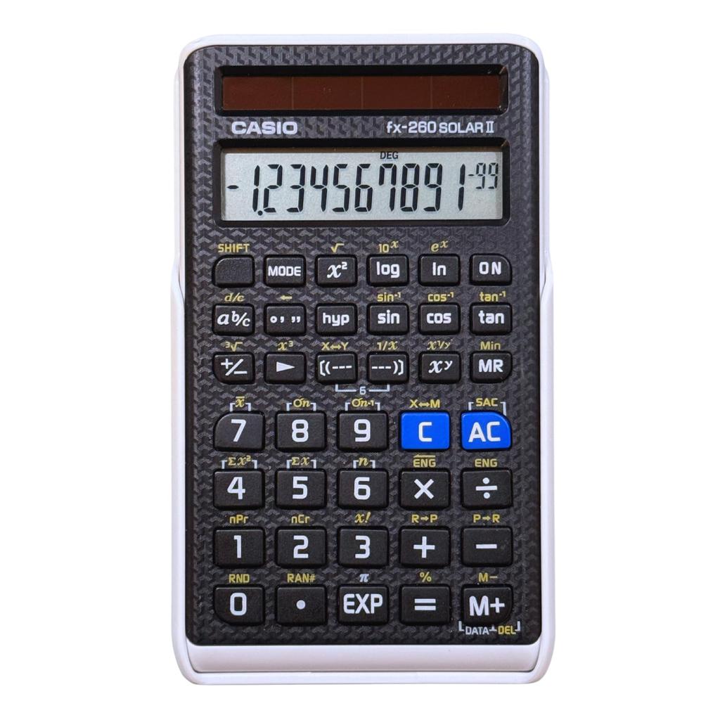 Casio НАУЧНЫЙ КАЛЬКУЛЯТОР SOLAR II fx-260 (черный)