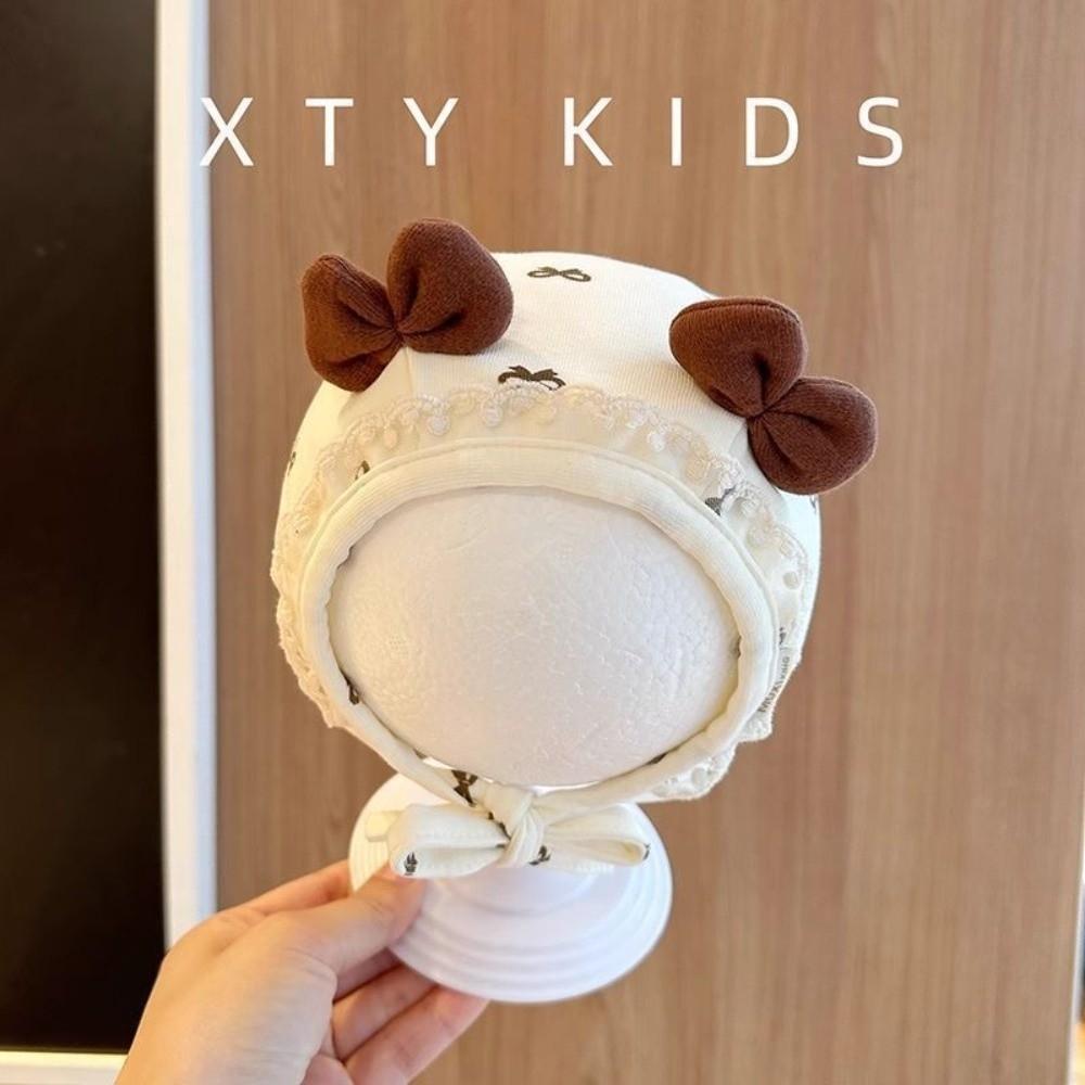 Windproof Baby Hat Full Coverage Infant Bonnet New Newborn Baby Hat Spring Autumn Wear