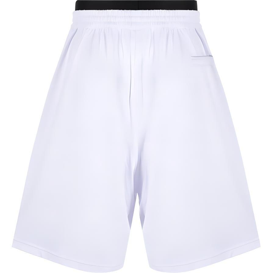 Balenciaga Technical-Mesh Jersey Swim Shorts 'White' Men's 6983174C0B49000