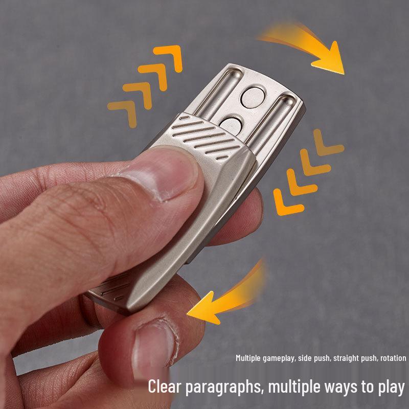 Металлический спиннер PaPa Coin: Звуковая волна ручное кольцо декомпрессионная игрушка