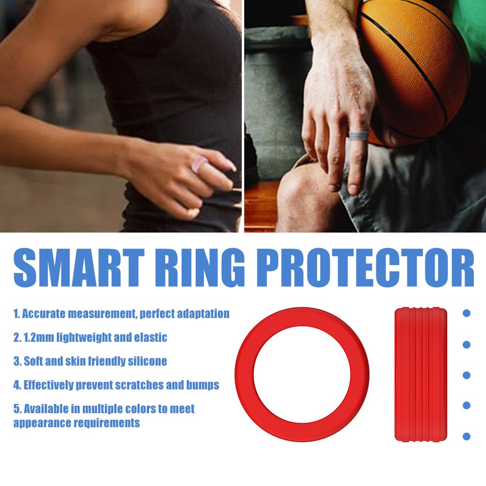 Силиконовый чехол-смарт-кольцо для Oura Ring Gen4, защита от царапин и падений, защитный чехол для аксессуара Samsung Smart Ring