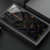SimplicityTrend Изысканная роскошь Высококачественный чехол для телефона Стеклянный чехол для телефона для Samsung Galaxy S26 S25 S24 S23 S22 S21 FE, Ultra, Plus