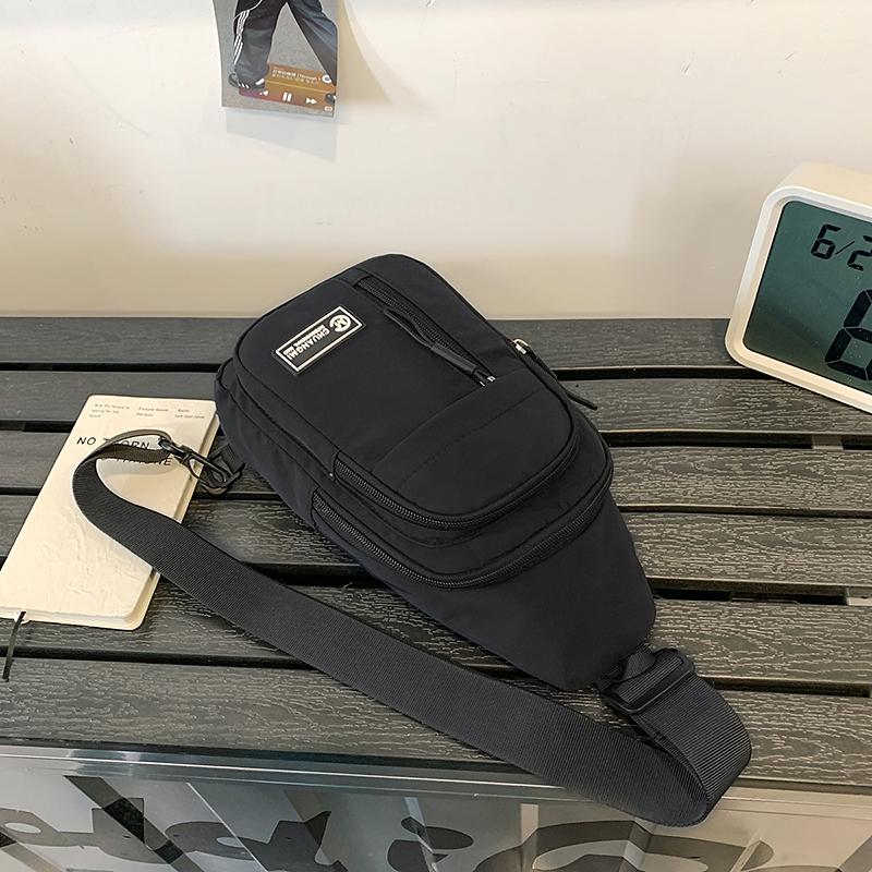 Нагрудная сумка Легкая студенческая сумка через плечо для верховой езды Многофункциональная поясная сумка с несколькими отделениями Сумка для мобильного телефона