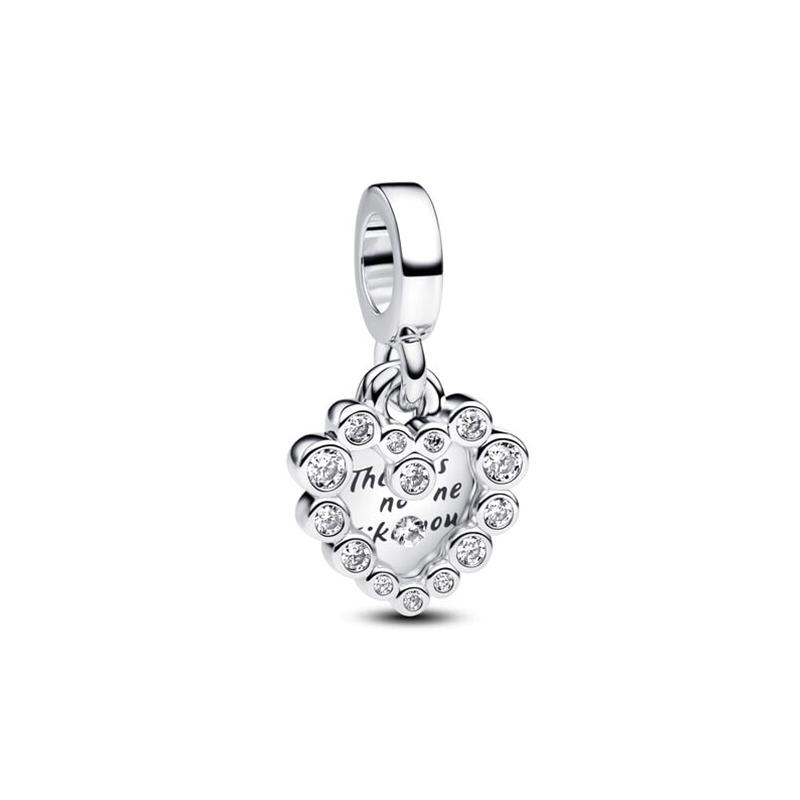 Новинка Подвеска-шарм в виде цветка Подходит для оригинального браслета, браслета-манжеты, ожерелья Для женщин Роскошные DIY украшения Вечеринка Фестиваль Подарок