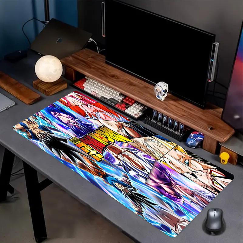 DRAGON BALL Print Mouse Pad, Anti‑Slip Desktop keyboard Mat, for PC Laptop Gaming Working Daily Use, Cool Festival Surprise Gift