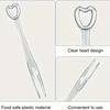 100/300 шт. элегантные одноразовые вилки в форме сердца для вечеринок, палочки для барбекю, набор шампуров, бытовая пластиковая вилка для еды, торта, фруктов