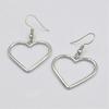 1 пара женских полых в форме сердца висячих серег-крючков в форме сердца, ювелирные изделия, подарок