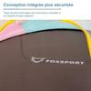 FOXSPORT Trampoline Pour enfants,Équipé D'un Panier Et De Balles En plastique,Coussin Rebondissant, À Partir De 2 Ans – Rose