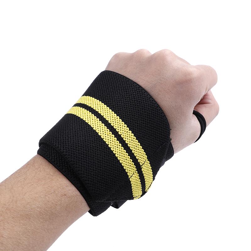 Фитнес Мягкие Тяжелая Атлетика Тренировки Тренажерный Зал Ремни Ручка Поддержка Запястья Перчатки