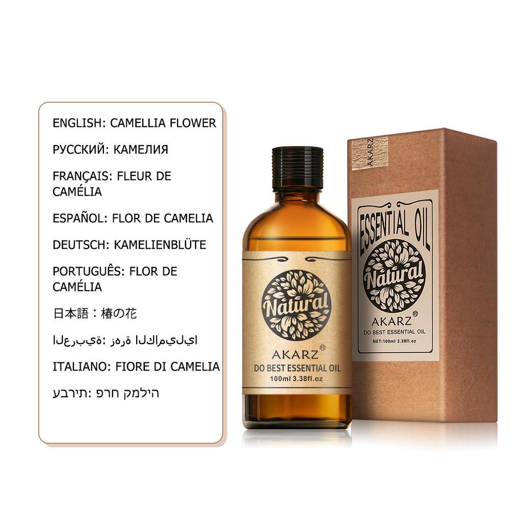 AKARZ 10ML Hot Essential Oil Oregano Magnolia Angelica Fir Gardenia Coffee Lime Blossom Helichrysum Almond Orris Frangipani Peony Essential Oil