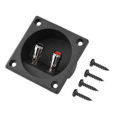 Акустическая клеммная коробка Push Spring Type 2 Binding Post Cable Connector Акустические компоненты