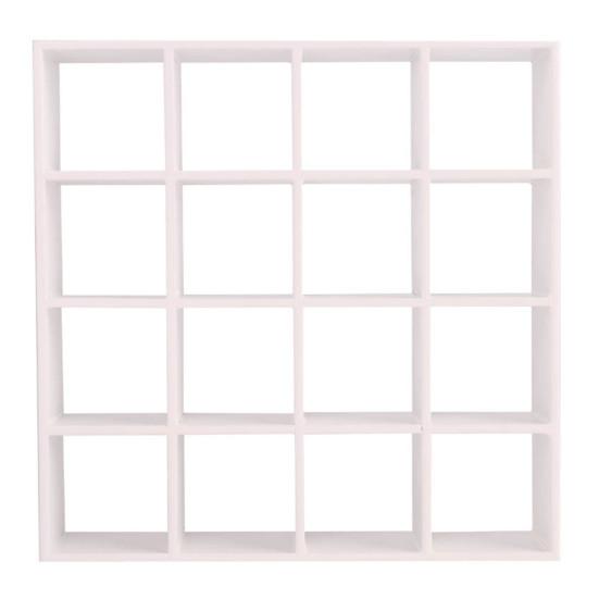 Очаровательный деревянный полезный компактный декор из 16 решеток для шкафа