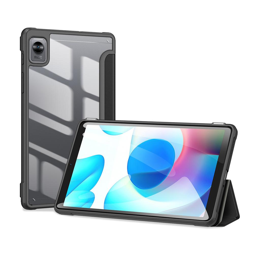Dux Ducis Toby Rugged Smart Flip Case for Realme Pad Mini - Black