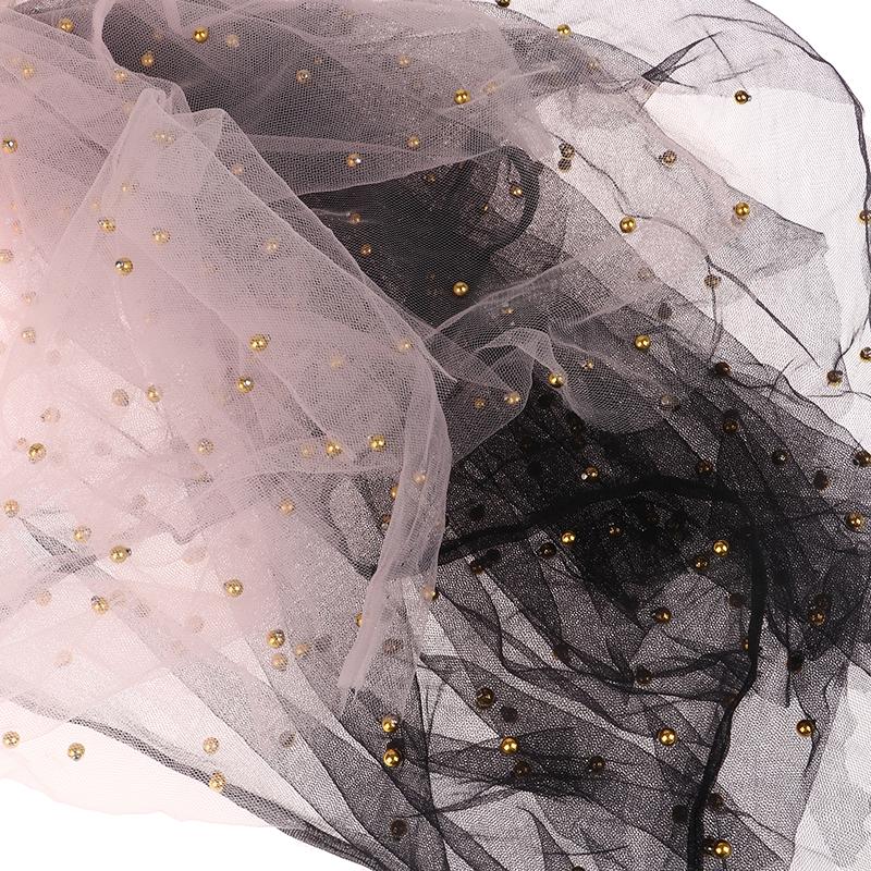 Реквизит для фотосъемки ногтей Марля с жемчугом Фотофон Тюлевые изделия Фотография Задники Декоративные материалы