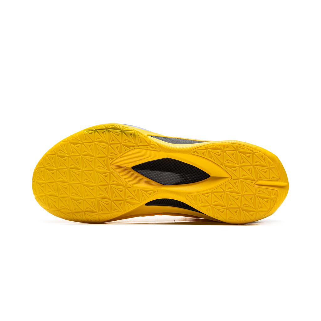 Li Ning JB3 износостойкое покрытие защита от переворачивания низкие баскетбольные кроссовки мужские желто-черные ABAU107-14