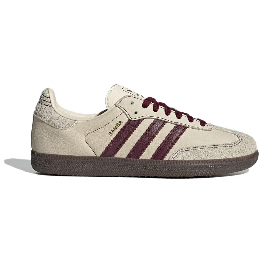 Adidas Женские Samba Og 'Wonder White Maroon' IG1987