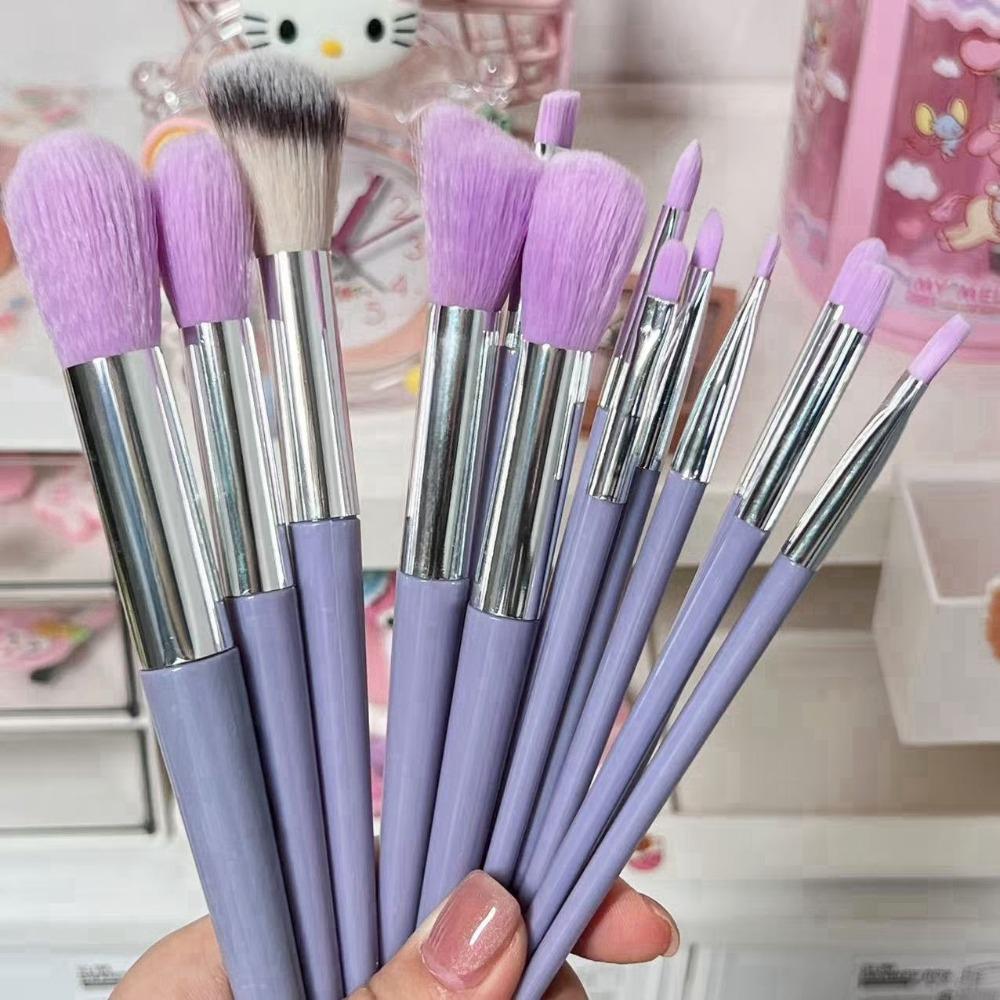 13pcs Professional Makeup Brush Set Soft Fluffy Make Up Tools Women Cosmetic Brushes Foundation