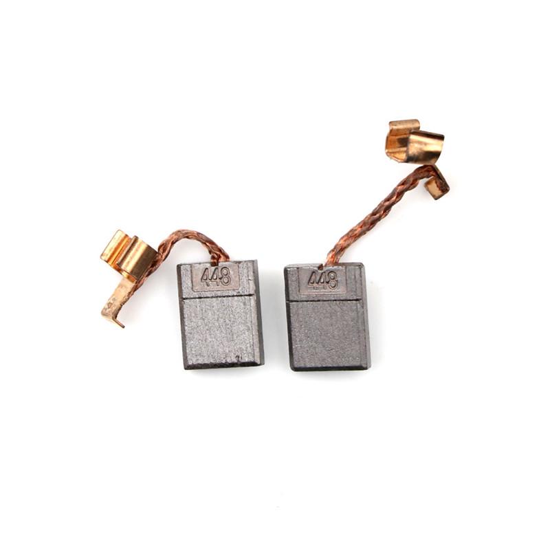 2Pcs Carbon Brushes Carbon Brush For Makita Cb448 Replacement 13X3X10Mm